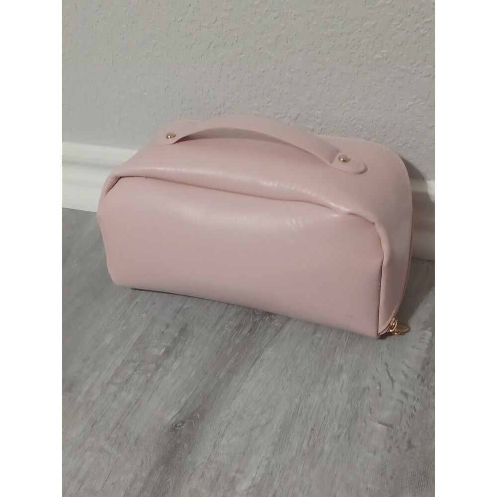 Pale Pink Large Capacity Travel Cosmetic Bag